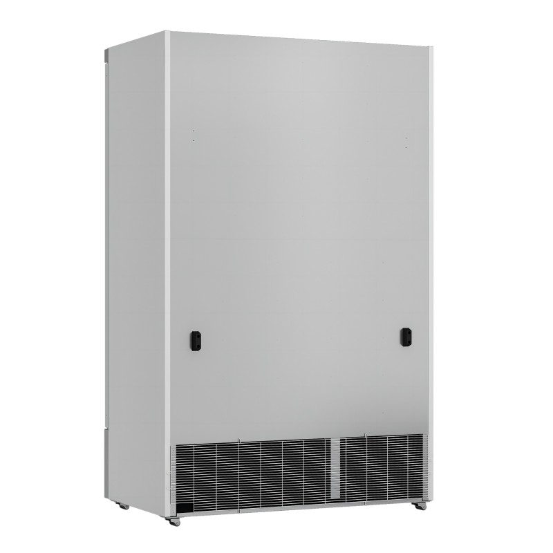 COMBISTEEL - Réfrigérateur 2 portes en verre 1000 litres
