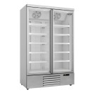 COMBISTEEL - Congélateur 2 portes en verre 1000 litres
