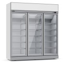 COMBISTEEL - Congélateur 3 portes en verre
