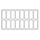 COMBISTEEL - Vitrine à crème glacée hawai 16 x 5 l