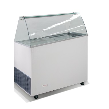 COMBISTEEL - Vitrine à crème glacée corsica 6x5 litres
