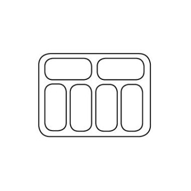 COMBISTEEL - Vitrine à crème glacée corsica 6x5 litres