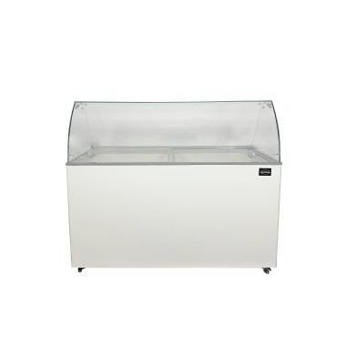 COMBISTEEL - Vitrine à crème glacée java 8 x 5 l
