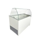 COMBISTEEL - Vitrine à crème glacée java 8 x 5 l