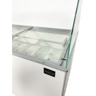 COMBISTEEL - Vitrine à crème glacée java 8 x 5 l
