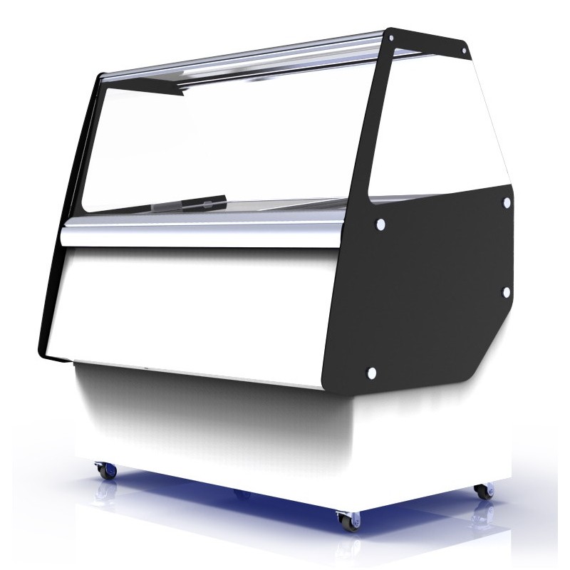 COMBISTEEL - Vitrine à crème glacée cuba 13 x 5 l