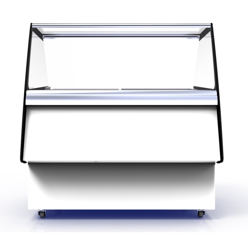 COMBISTEEL - Vitrine à crème glacée cuba 13 x 5 l