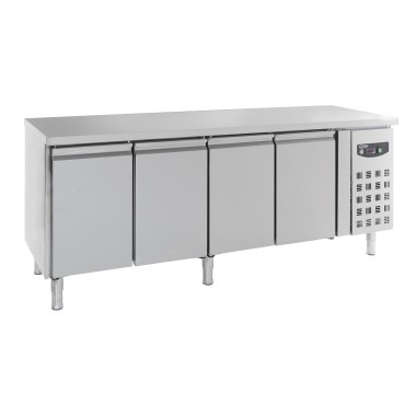COMBISTEEL - Table réfrigérée inox 4 portes