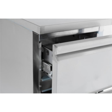 COMBISTEEL - Table réfrigérée inox 2 tiroirs