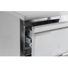 COMBISTEEL - Table réfrigérée inox 2 tiroirs