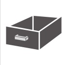 COMBISTEEL - Bloc de 1-tiroir