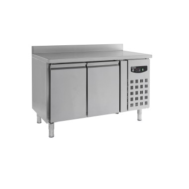 COMBISTEEL - Table réfrigérée bord relevé 2 portes