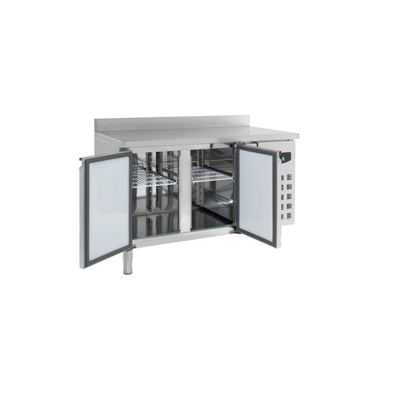 COMBISTEEL - Table réfrigérée bord relevé 3 portes
