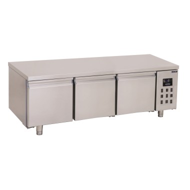 COMBISTEEL - Table réfrigérée 600 haute 3 portes