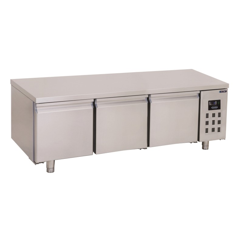 COMBISTEEL - Table réfrigérée 600 haute 3 portes