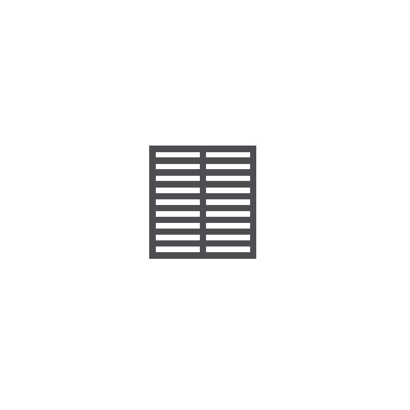 COMBISTEEL - Grille avec supports 1/1gn