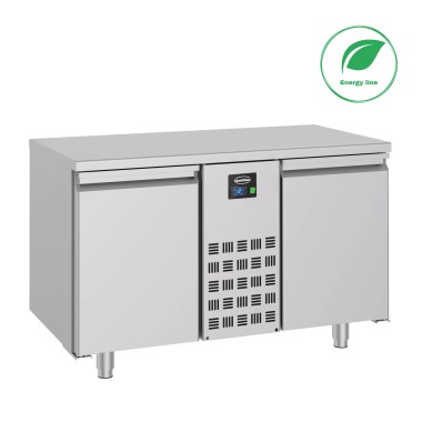 COMBISTEEL - 700 table réfrigérée 2 portes monoblock energy line