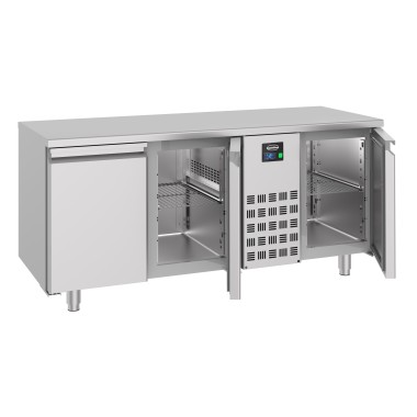 COMBISTEEL - 700 table réfrigérée 3 portes monoblock energy line