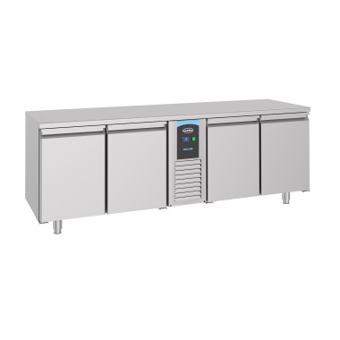 COMBISTEEL - Table réfrigérée 4 portes monoblock energy line