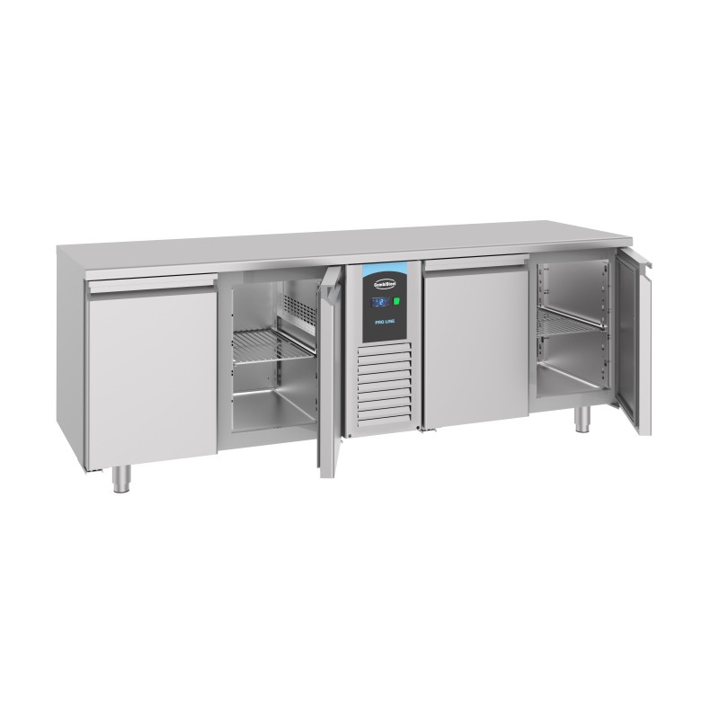 COMBISTEEL - Table réfrigérée 4 portes monoblock energy line