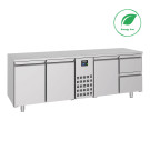 COMBISTEEL - Table réfrigérée inox 3 portes et 2 tiroirs energy line