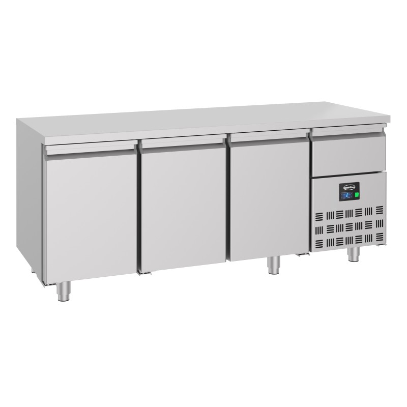 COMBISTEEL - Table réfrigérée 3 portes inox