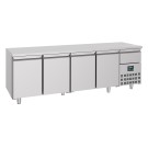 COMBISTEEL - Table réfrigérée 4 portes inox