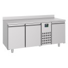 COMBISTEEL - Table réfrigérée bord relevé 3 portes mono block