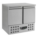 COMBISTEEL - Table réfrigérée 2 portes inox