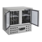 COMBISTEEL - Table réfrigérée 2 portes inox