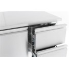 COMBISTEEL - Table réfrigérée 1 porte et 2 tiroirs