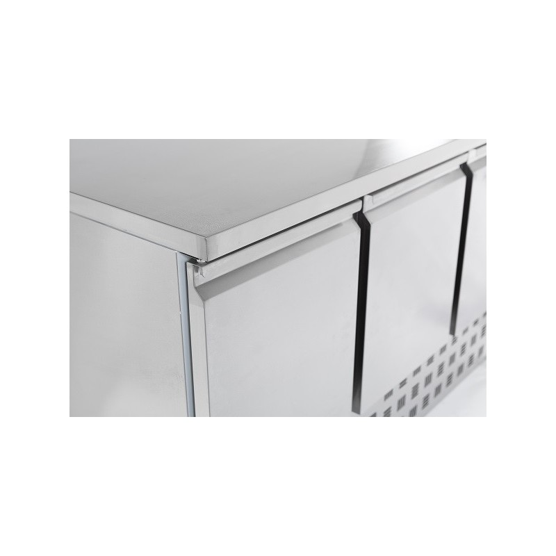 COMBISTEEL - Table réfrigérée 3 portes inox