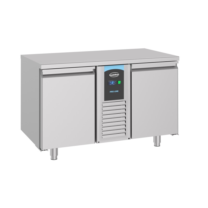 COMBISTEEL - Table congélateur inox 2 portes monoblock
