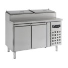 COMBISTEEL - Saladette 2 portes récipient 6 x 1/3 gn