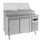 COMBISTEEL - Saladette 2 portes récipient 6 x 1/3 gn