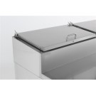 COMBISTEEL - Saladette 2 portes récipient 6 x 1/3 gn