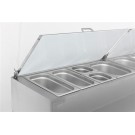COMBISTEEL - Saladette 3 portes 8 x 1/3 gn récipient