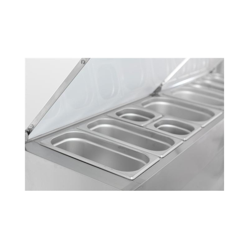 COMBISTEEL - Saladette 3 portes 8 x 1/3 gn récipient