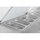 COMBISTEEL - Saladette 3 portes 8 x 1/3 gn récipient