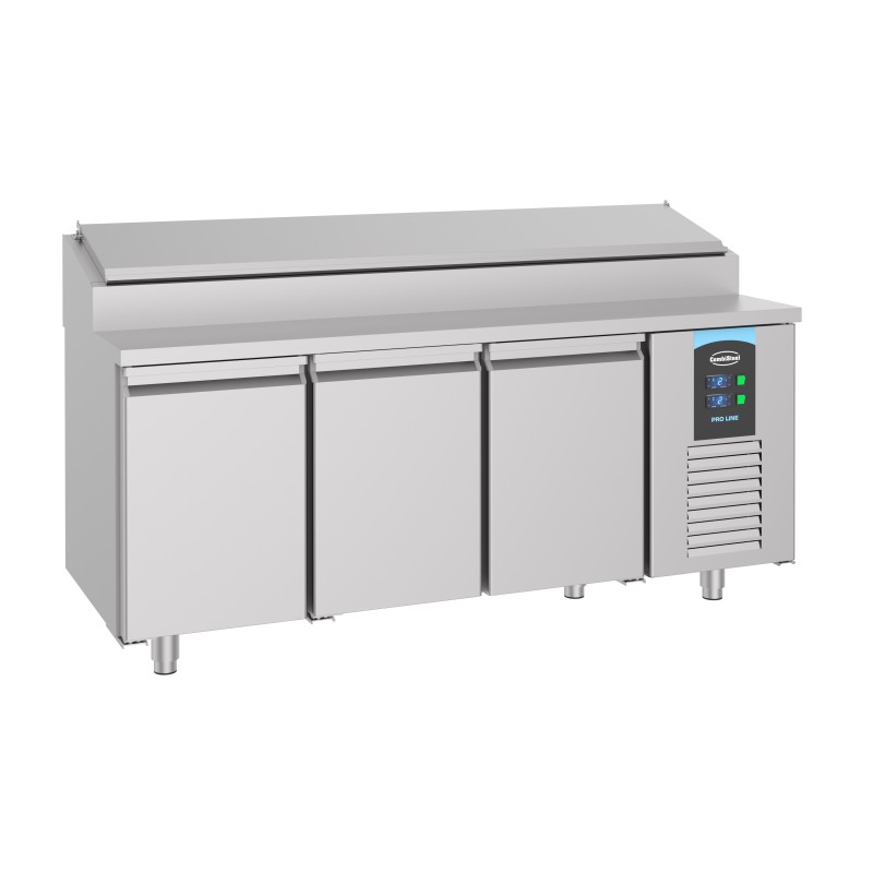 COMBISTEEL - Saladette 3 portes 10x 1/3gn récipient