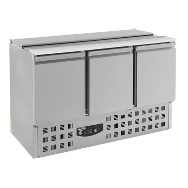 COMBISTEEL - Saladette réfrigérée 3 portes