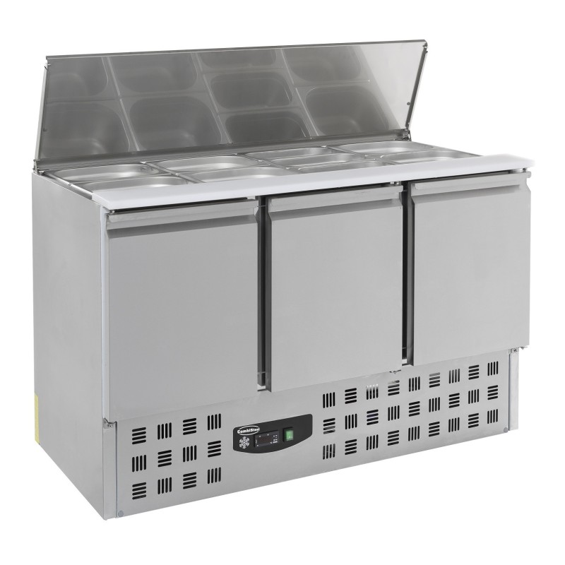 COMBISTEEL - Saladette réfrigérée 3 portes