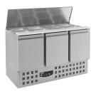 COMBISTEEL - Saladette réfrigérée 3 portes
