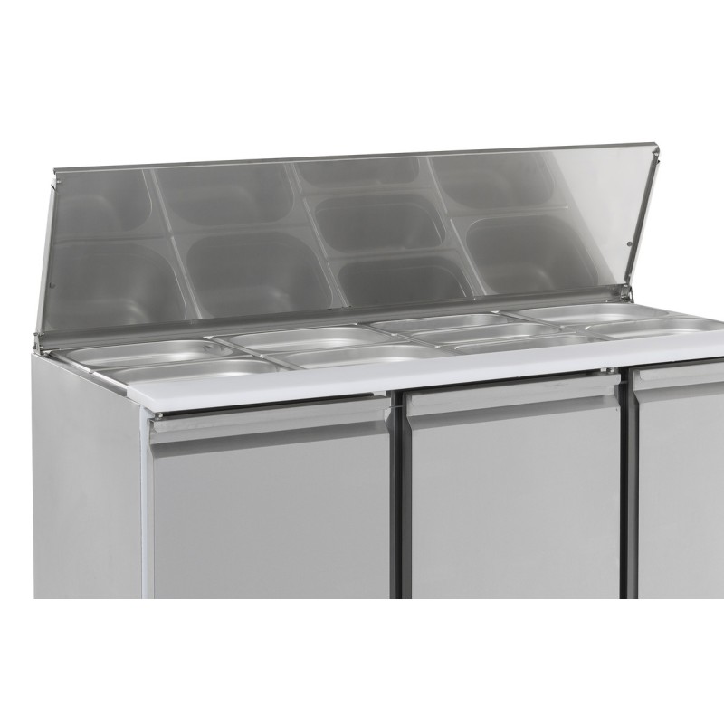 COMBISTEEL - Saladette réfrigérée 3 portes