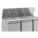 COMBISTEEL - Saladette réfrigérée 3 portes