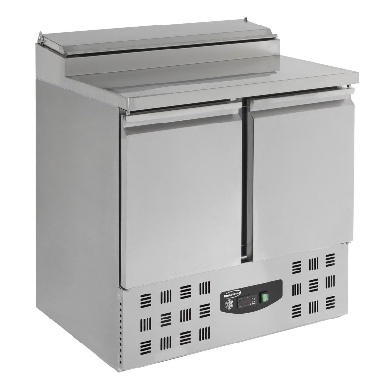 COMBISTEEL - Saladette réfrigérée 2 portes 5 x 1/6 gn