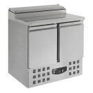 COMBISTEEL - Saladette réfrigérée 2 portes 5 x 1/6 gn