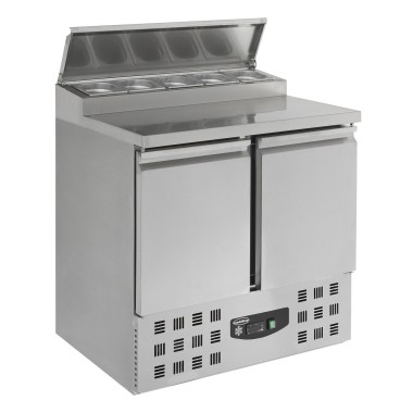 COMBISTEEL - Saladette réfrigérée 2 portes 5 x 1/6 gn