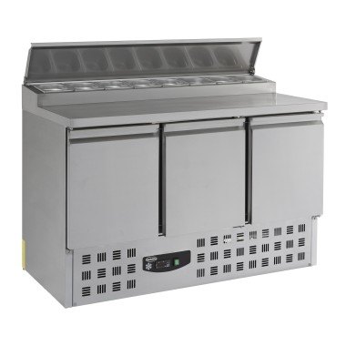 COMBISTEEL - Saladette réfrigérée 3 portes