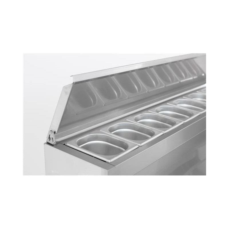 COMBISTEEL - Saladette réfrigérée 3 portes